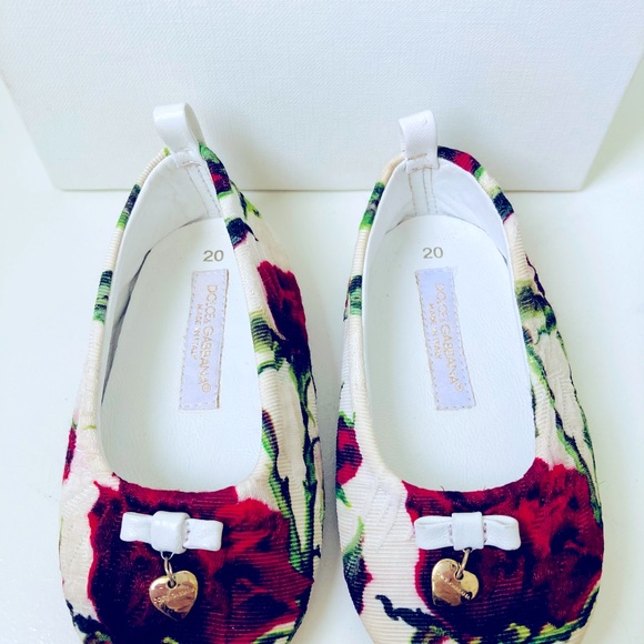 Dolce & Gabbana Rose Print Pre-Walkers - Picture 5 of 12